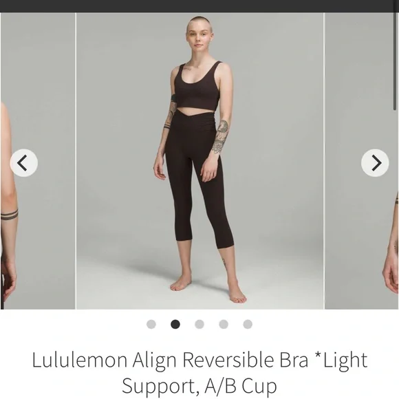 Lululemon Align Reversible Bra *Light Support, A/B Cup
French Press NWT size 6 - Picture 3 of 5